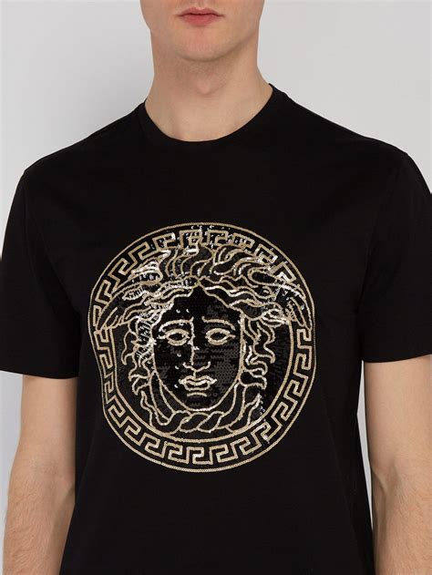 versace t shirt medusa logo|versace t shirt medusa head.